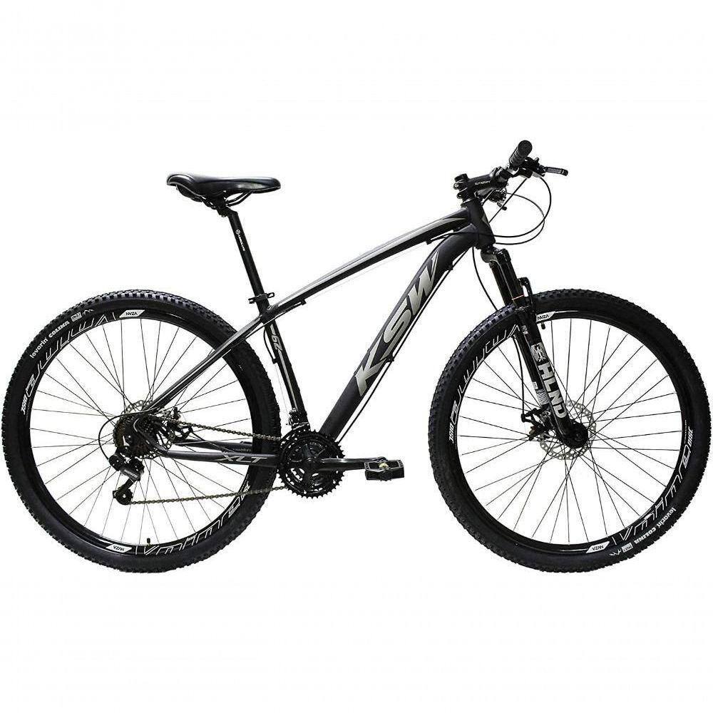 Bicicleta Ksw Xlt Disc H Aro 29 Susp. Dianteira 24 Marchas - Azul/prata