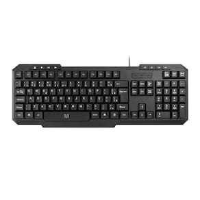 Teclado Slim com Fio TM100 Teclas Silenciosas Multimídia Integradas USB Multi TC206