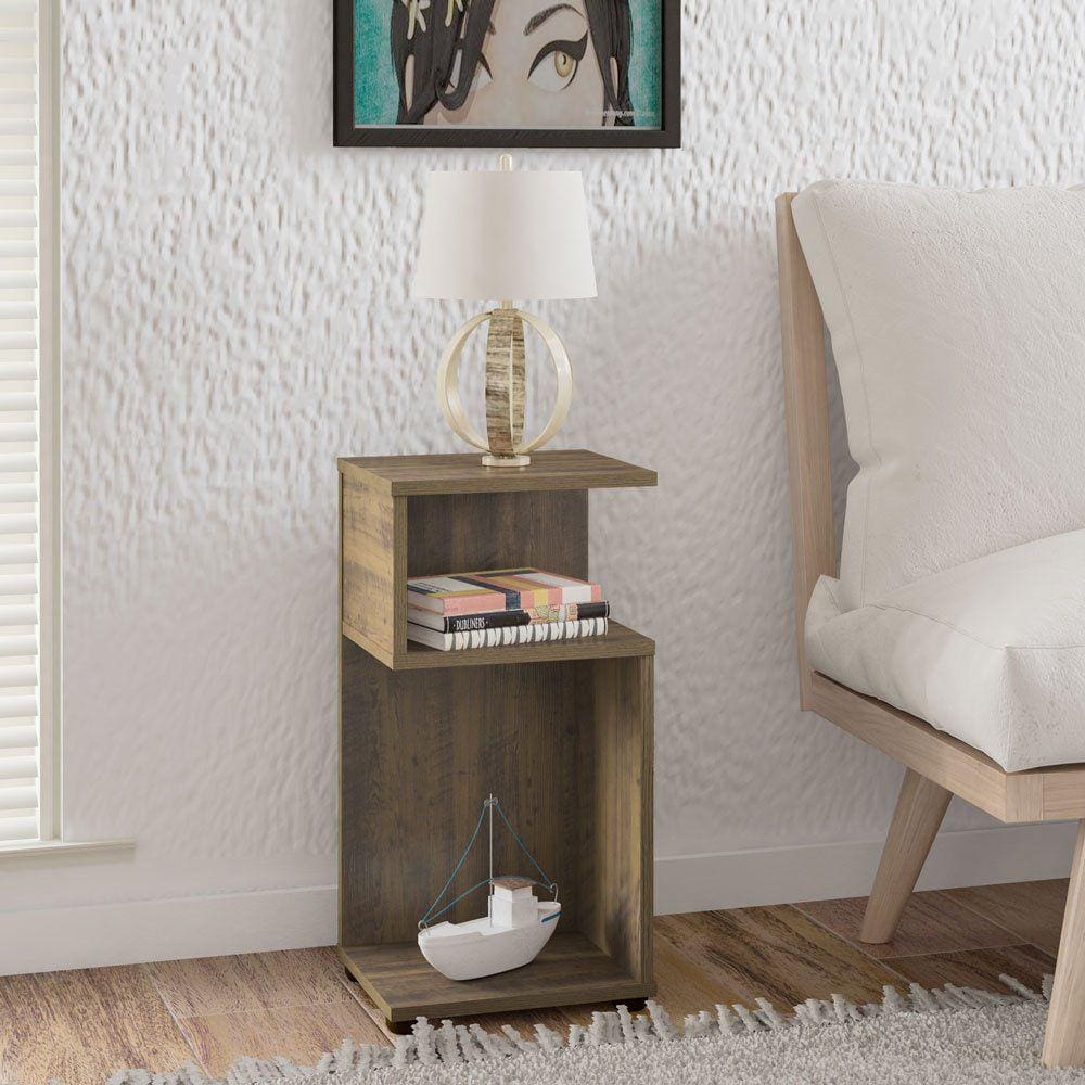 Mesa Lateral  2 Nichos Toy Artely