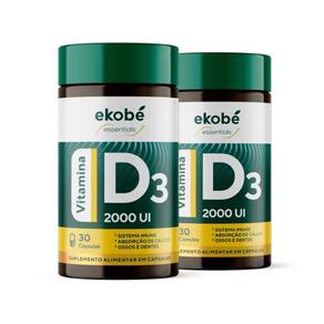 Vitamina Imune D3 Suplemento 2000UI 30 Cápsulas