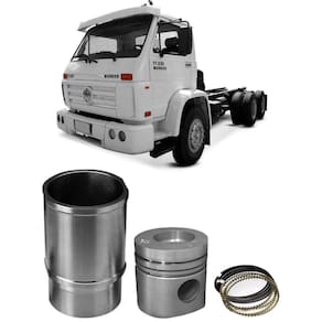 Kit Motor Camisa Pistão Anel Cummins 6 CTAA Worker 17-220