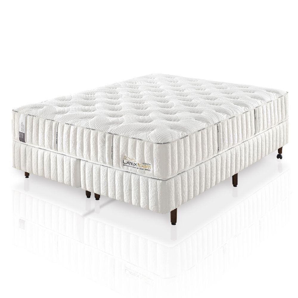 Colchão De Látex Médio Box Casal 138x188cm