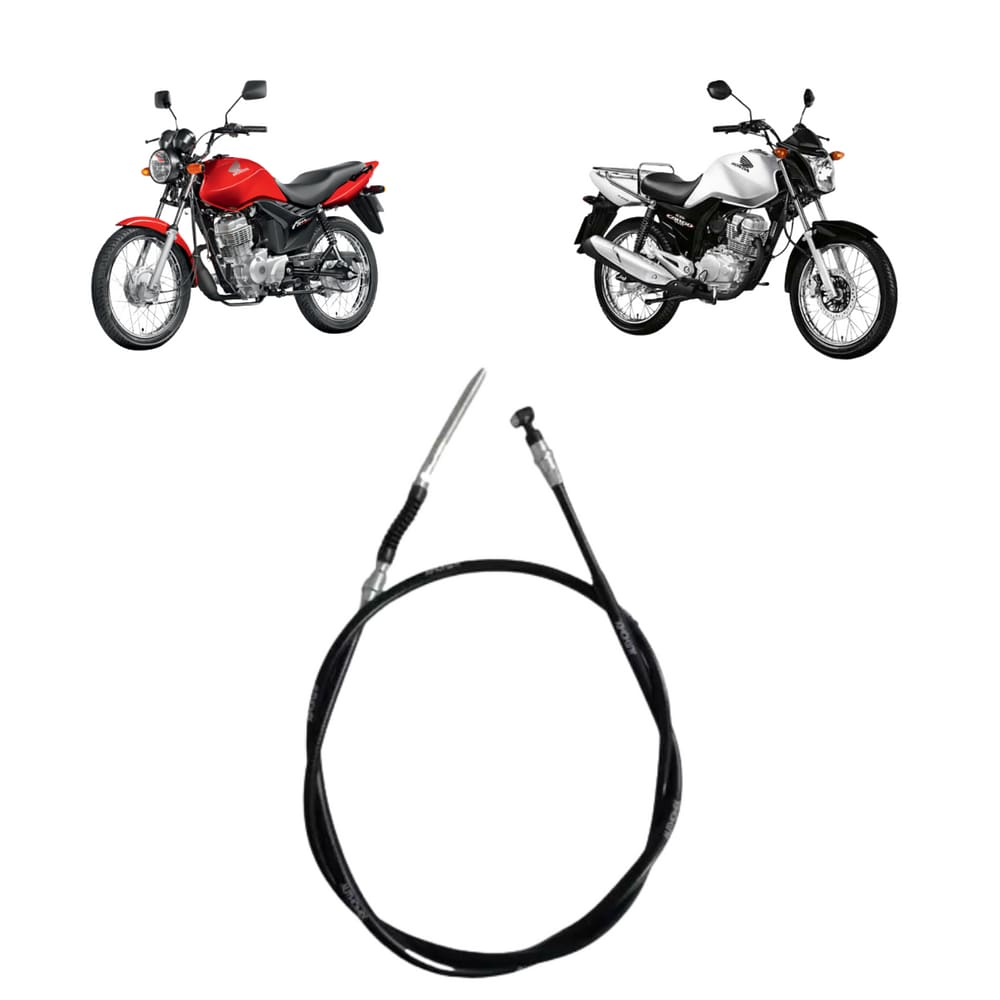 1 Cabo Freio Honda Cg 125 Fan Es Monocilindrico 2009 A 2015 Authomix