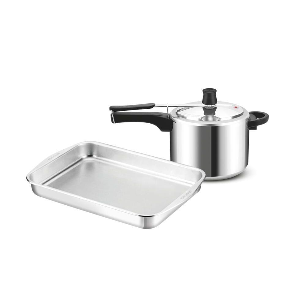 Conjunto com Panela de Pressão + Assadeira Retangular