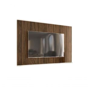 Painel Gênesis 2.1 De Até 75 Polegadas Palisandro/branco