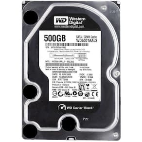Disco Rígido Interno Western Digital 500Gb Sata Wd5001Aals