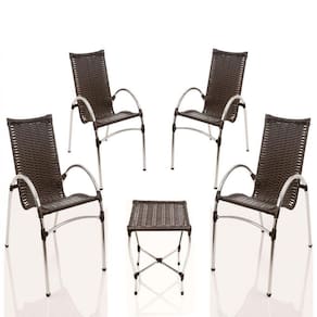 Conjunto Poltronas Para Varanda Edícula Jardim Pedra Ferro