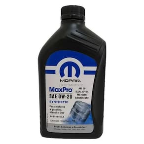 Oleo Sintetico 0w20 Mopar Maxpro Fiat 68218950la