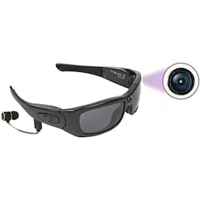 Camera Grava Video Oculos Filma Tira Foto E Escuta Musica