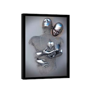 Quadro Casal Metal 3d -- Br Artes