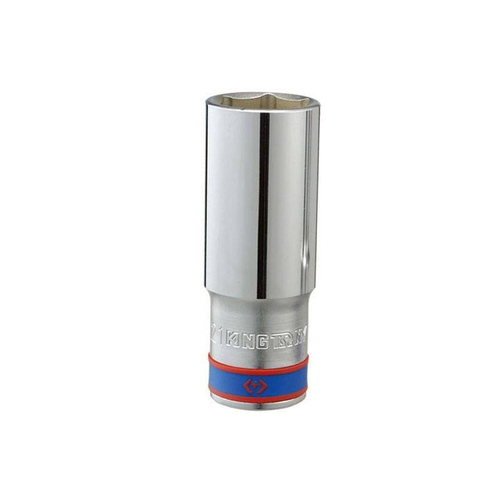Soquete Sextavado Longo 1/2 X 22 Mm King Tony