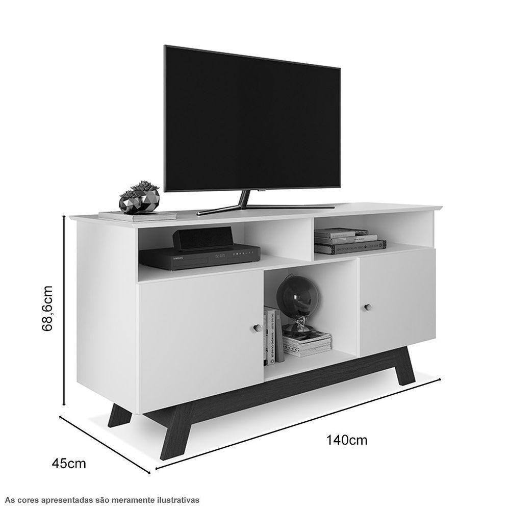 Rack Com Nichos Porto Branco Luapa