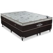 Cama box e Colchão Sleep King Queen (158x198) - Ortobom
