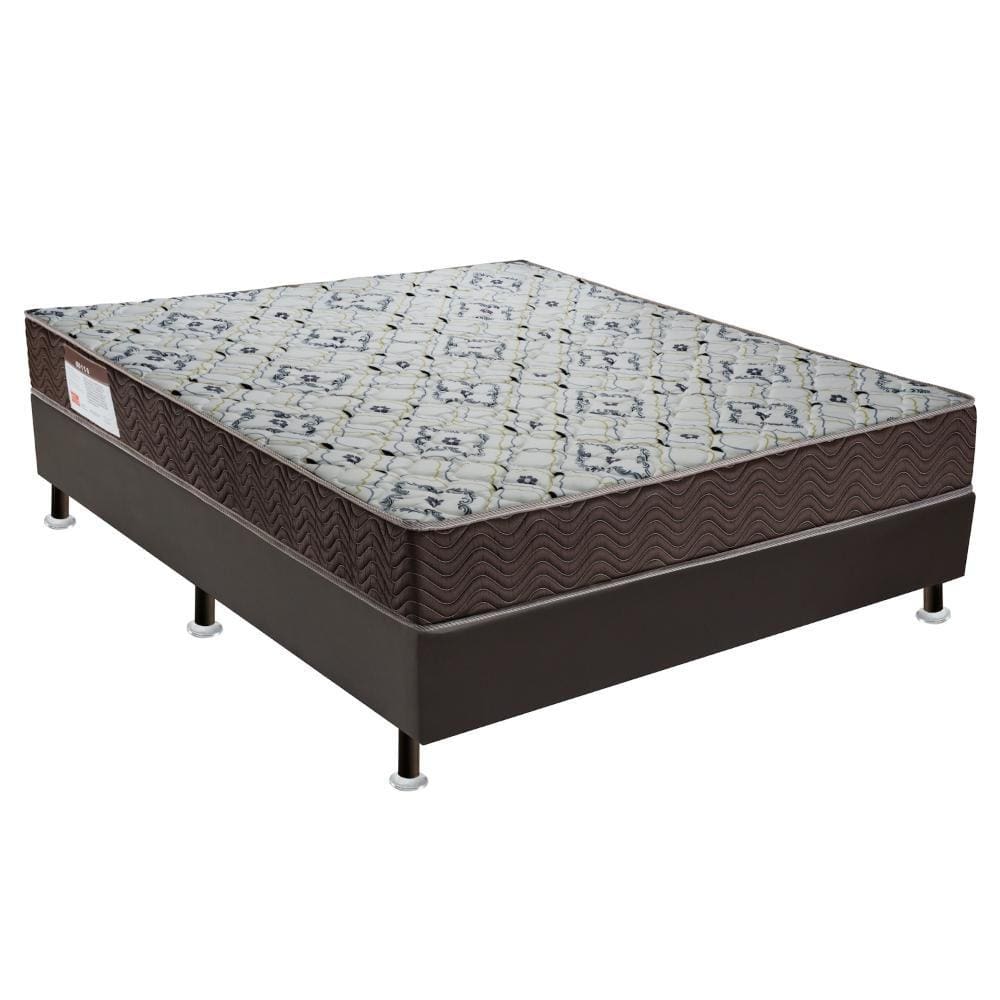 Cama box e Colchão ISO 150 D45 Viúva(128x188)-Ortobom