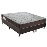 Cama box e Colchão ISO 150 D45 Queen Size(158x198)-Ortobom