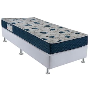 Cama box e Colchão ISO 60 D28 Solteiro(78x188)-Ortobom