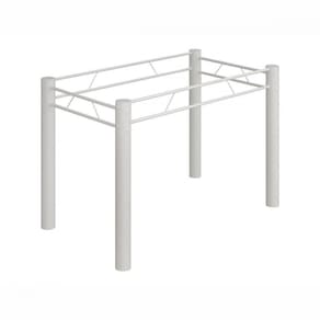 Base Para Mesa De 140x75 Paris Liso Branco Teixeira Branco