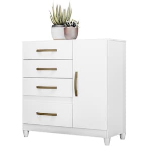 oda Sapateira  Pes 4 Gav 7070 Branco Flex Moval Branco Flex