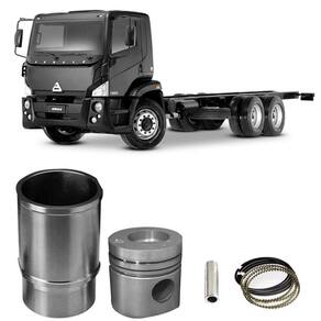 Kit Motor Camisa Pistão Anel Agrale MA 14000 Maxxforce 4.8H