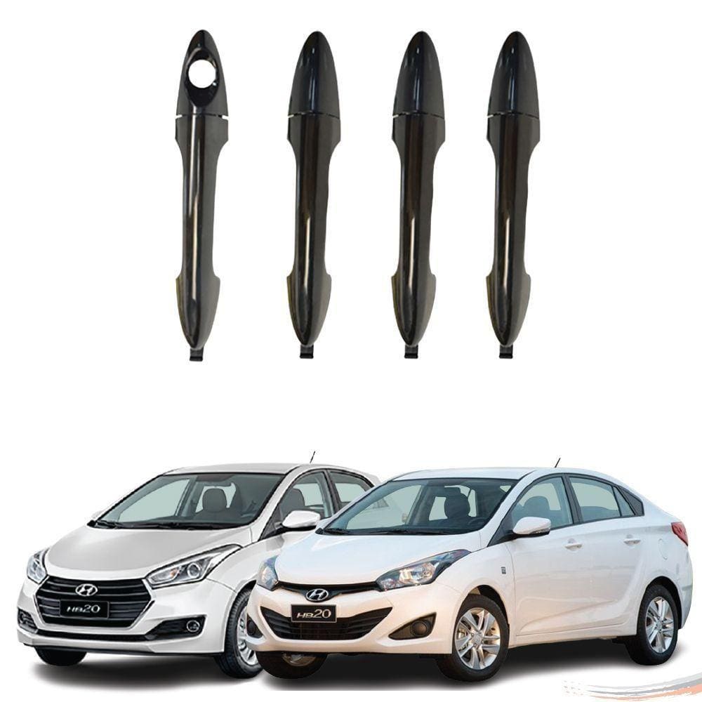 Kit Completo 4 Maçaneta Externa Hb20 Hb20s Hb20x De 12 A 19