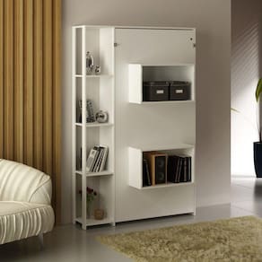 Cama Articulada Solteiro 4 Prateleiras 2 Nichos CM8013 Tecnomobili