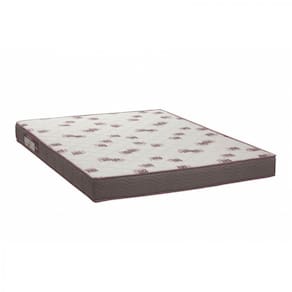 Colchão Queen Ortobom D 28 Light 14X 198X 158 cm Branco/Bordô