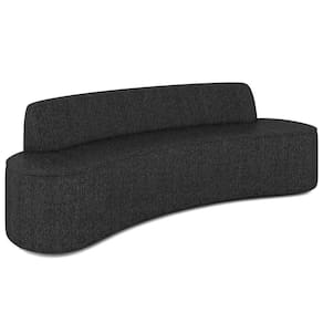Sofá 2 Lugares Para Sala De Estar Living 150cm Koane D06 Linho Preto - Mpozenato