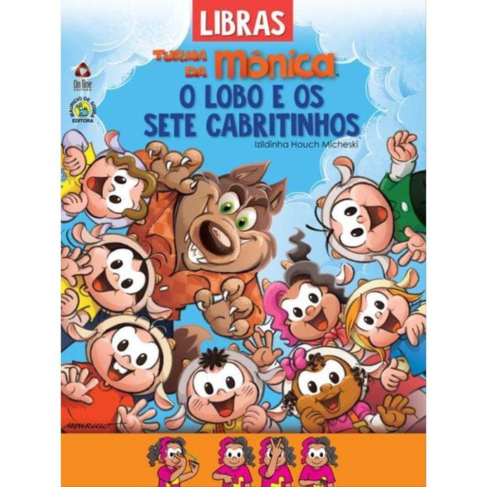 Turma Da Mônica Contos Clássicos Em Libras