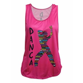 Regata Feminina Fitness Dança Ritmos Academia
