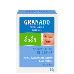 Granado Bebê Glicerina Lavanda - Sabonete Em Barra 90g