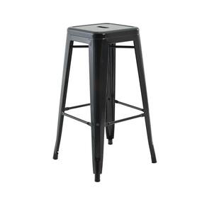 Banqueta Alta Iron Preto - D`rossi