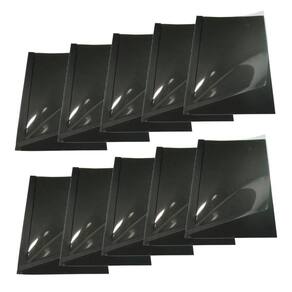 Kit 30 Capas Encadernação Térmica Até 90 Folhas A4 Preta