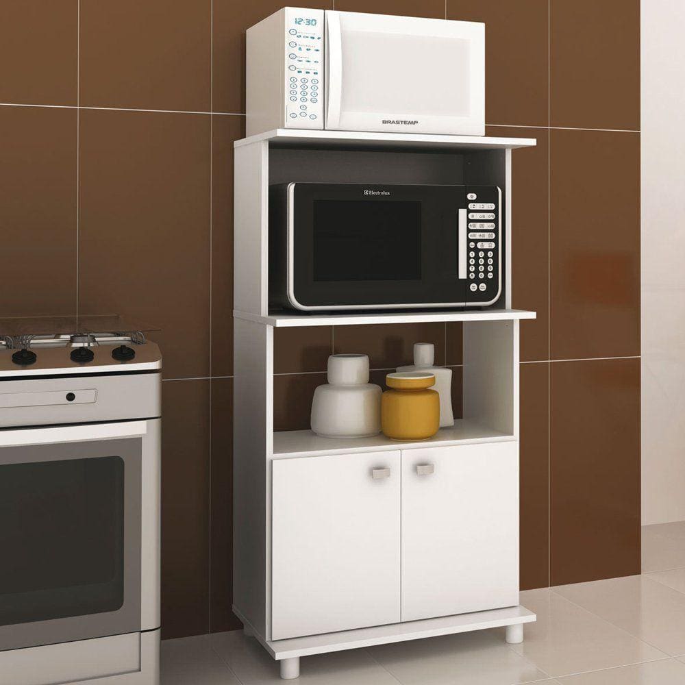 Balcão para Microondas 2 Portas BL3301 Tecno Mobili