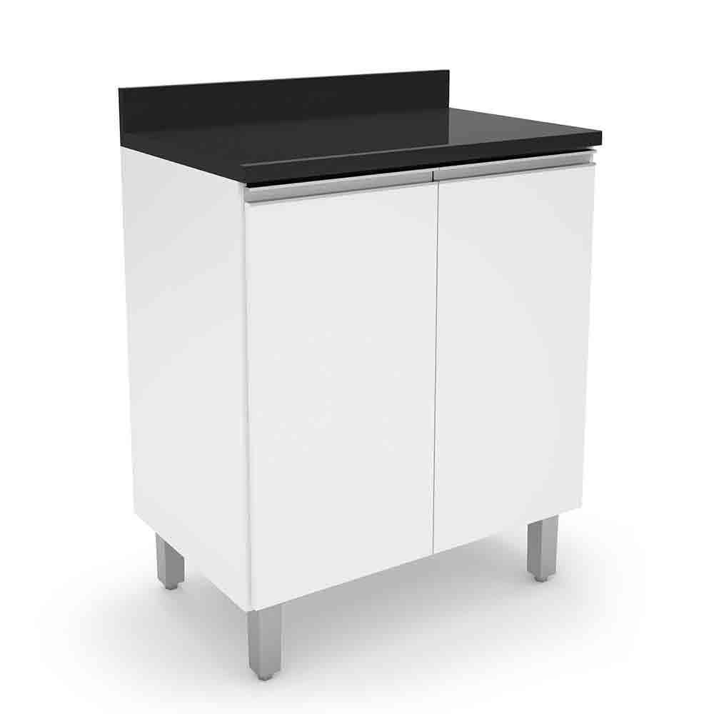 Balcão De Cozinha E Lavanderia Com 2 Portas 0,70M