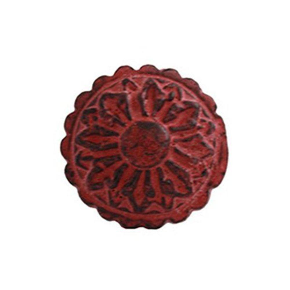 Puxador 14357 Sobrepor Ferro Vermelho Venus Victrix UNICO