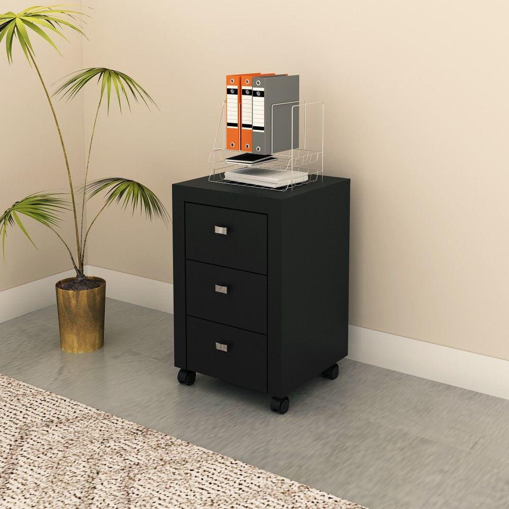 Gaveteiro 3 Gavetas ME4108 Tecno mobili