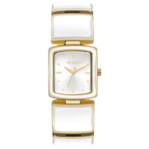 Relógio Euro Feminino Ref: Eu2035ywj/4b Bracelete Retangular Dourado