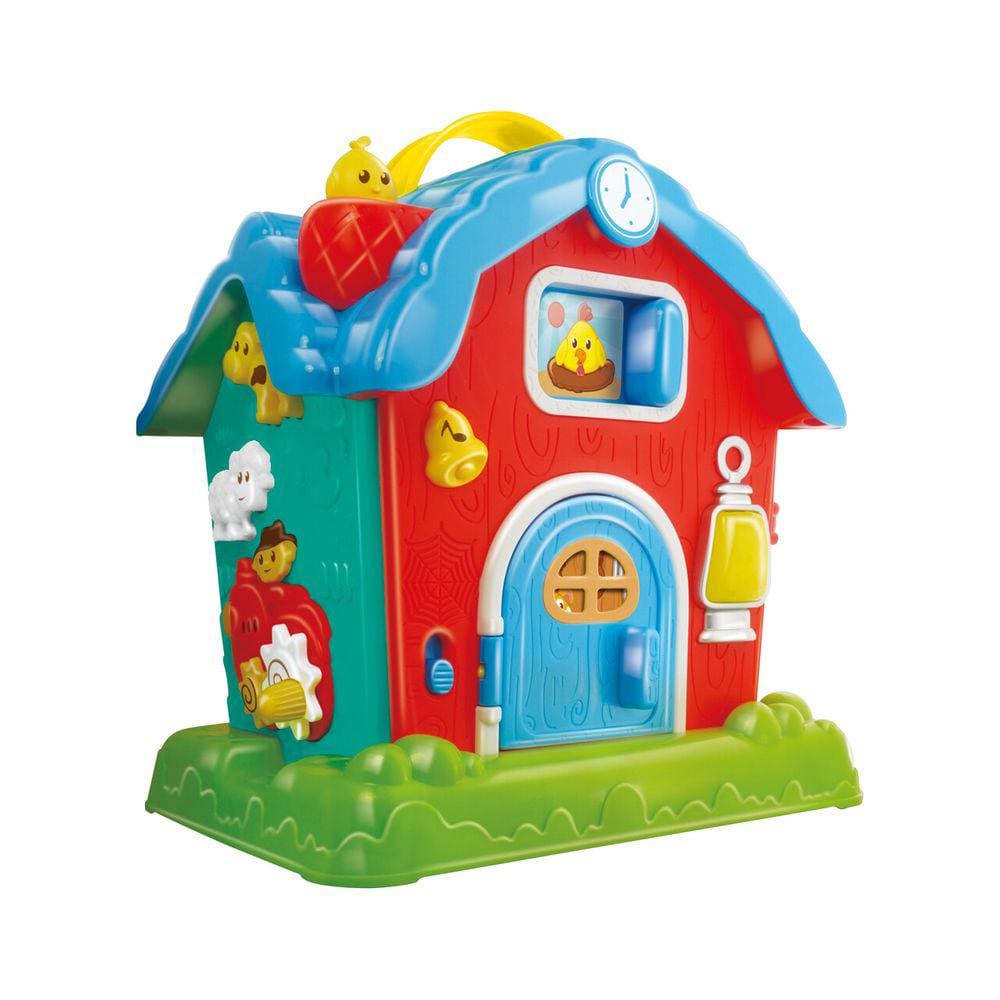 Brinquedo Infantil Fazendinha Musical Com Luz e Som - Fenix FBB-844