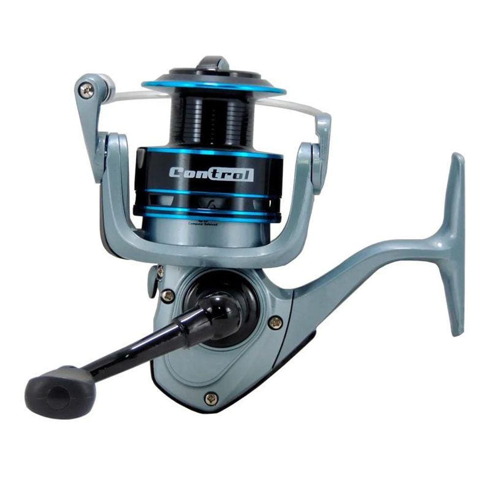 Molinete Carretel Control 5000 Bilateral Grafite 3 Rolamento