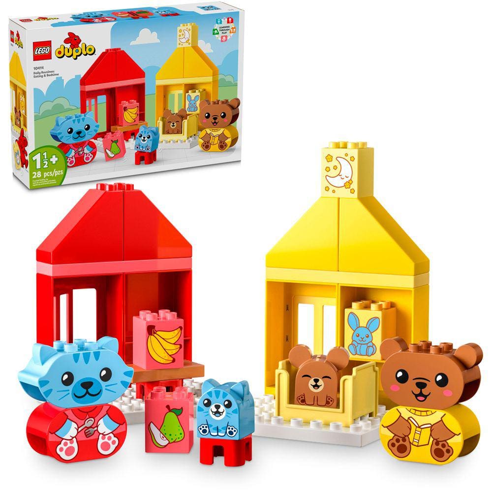 Lego Duplo Rotina Diarias Comer e Hora De Dormir 10414 28pcs