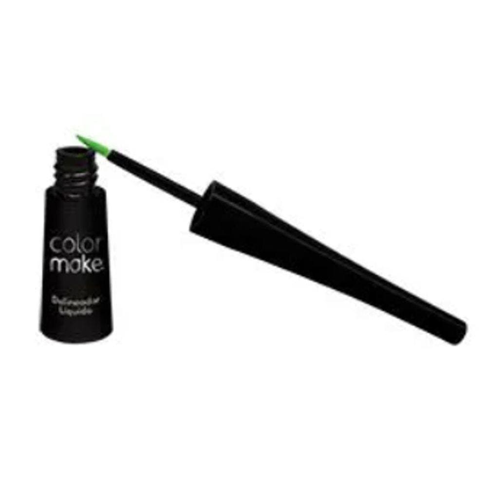 Delineador Líquido 3Ml Verde Neon Colormake