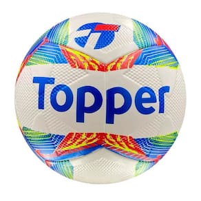 Bola Society Topper Slick 2024 Azul/Vermelho