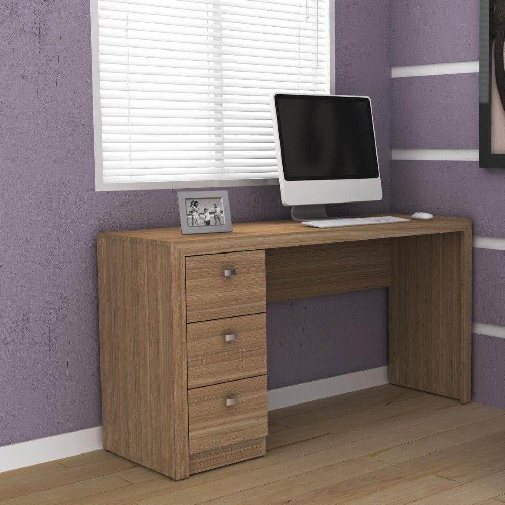 Mesa para Computador 3 Gavetas ME4102 Tecno Mobili