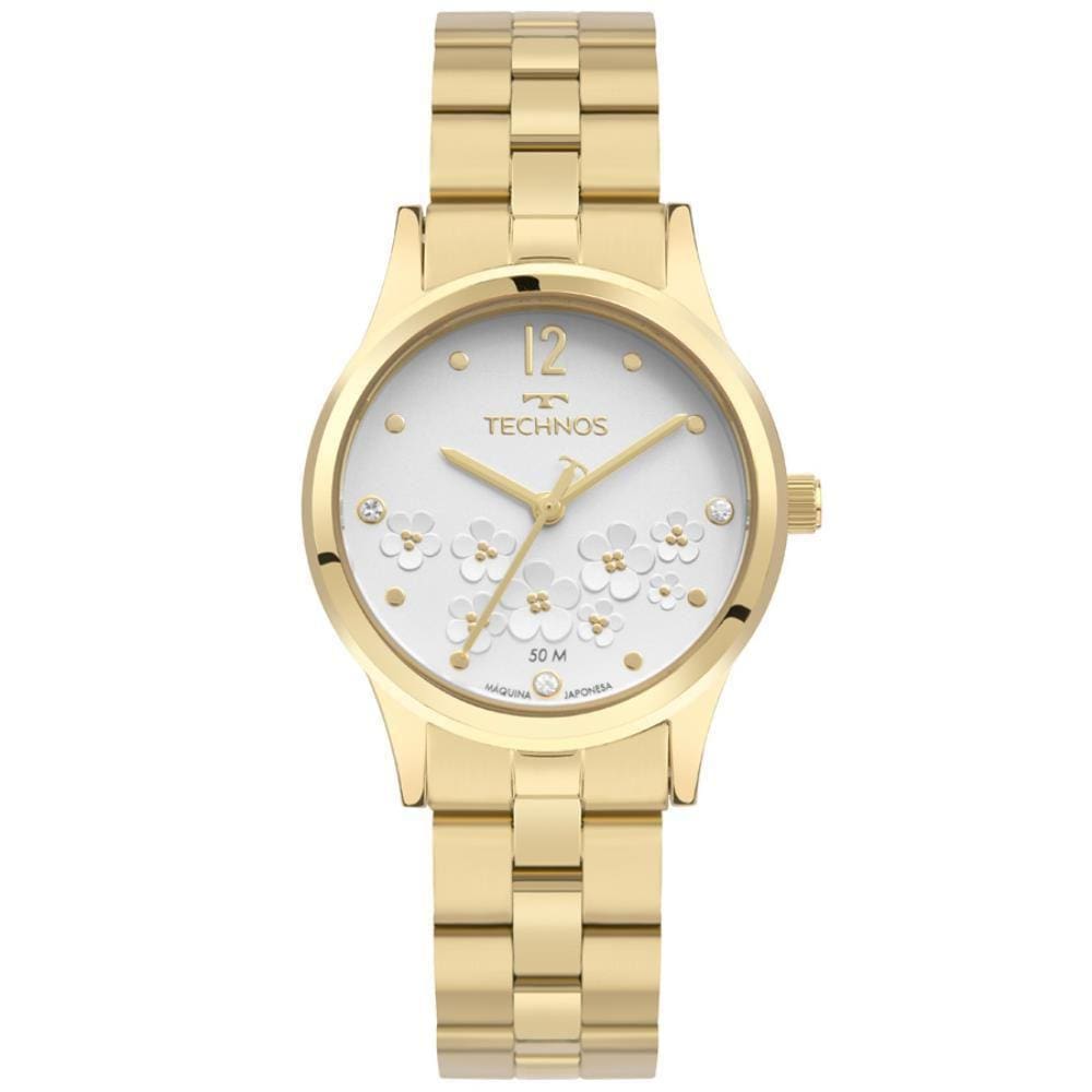 Relógio Technos Feminino Ref: 2036Mtd/1K Fashion Dourado