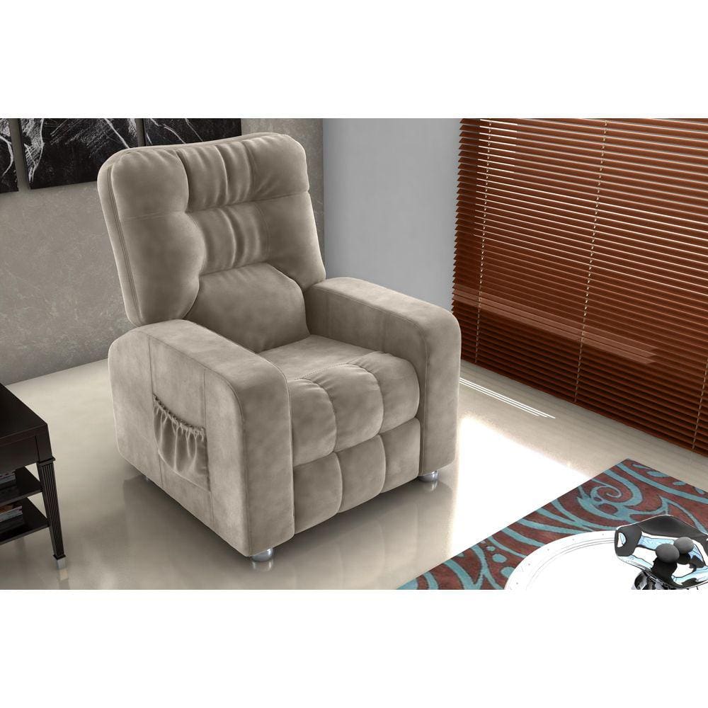 Poltrona Recl. MX7 Azera Masserati Cappuccino E400 - Matrix