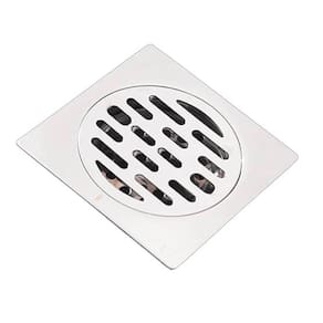 Ralo Aço Inox Quadrado Dreno Anti Odor Inseto 10X10