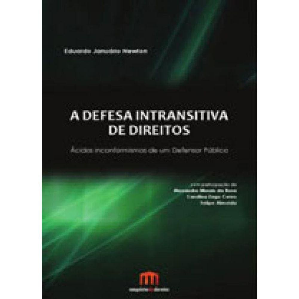 Defesa Intransitiva De Direitos, A