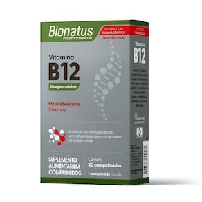 Vitamina B12 Metilcobalamina 30Comprimidos Bionatus