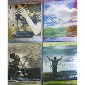 Dvd Pr. Cezar Camacho ,Esperança, paz, Amor e Culpa ( 4 DVDs