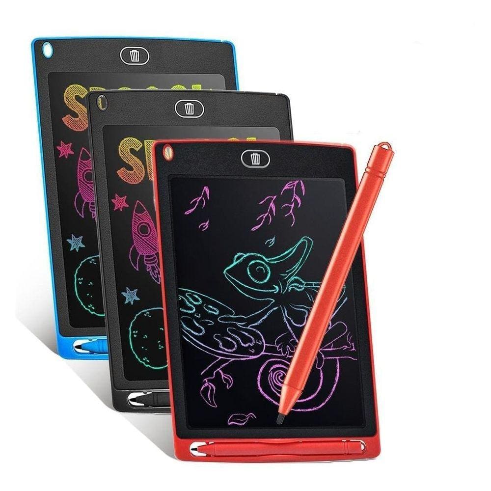 Tablet Infantil 12 Polegadas Lousa Mágica LCD - Azul